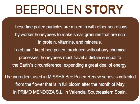 Bee pollen renew