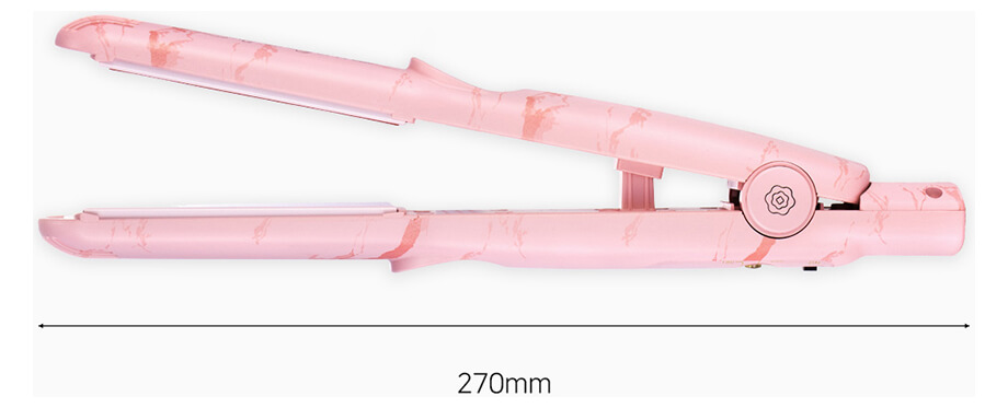 220225 Velvetbar Flat Iron 1″ Pink Marble 14 1 Korea Beauty For You