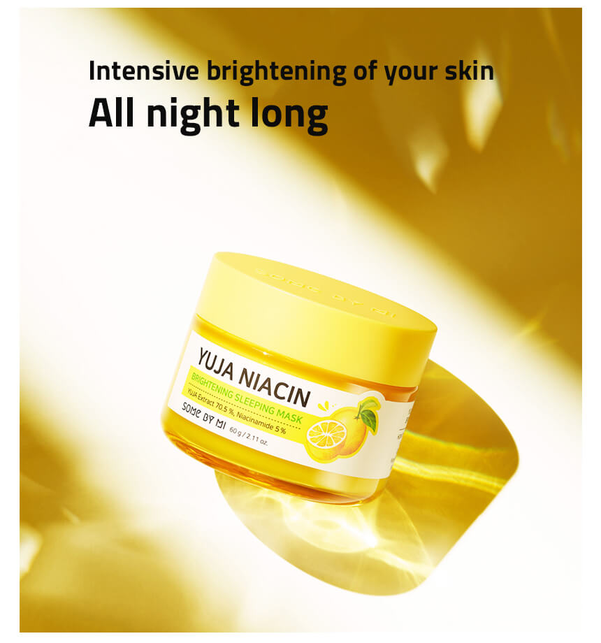 Brightening sleeping mask