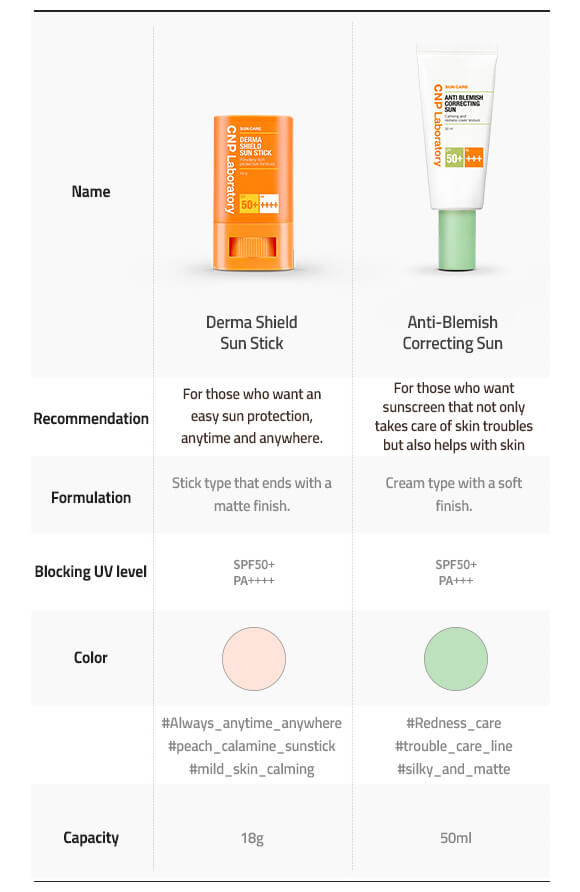 correcting sunscreen