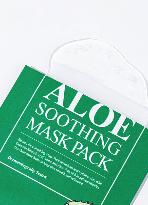 aloe soothing mask 3 1 Korea Beauty For You