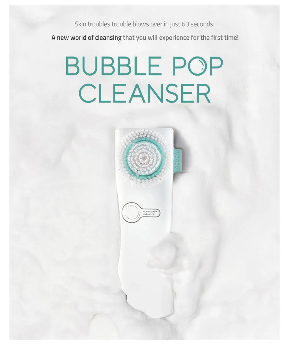 Face Cleansing Brush , VANAV Bubble Pop Cleanser BP-1000