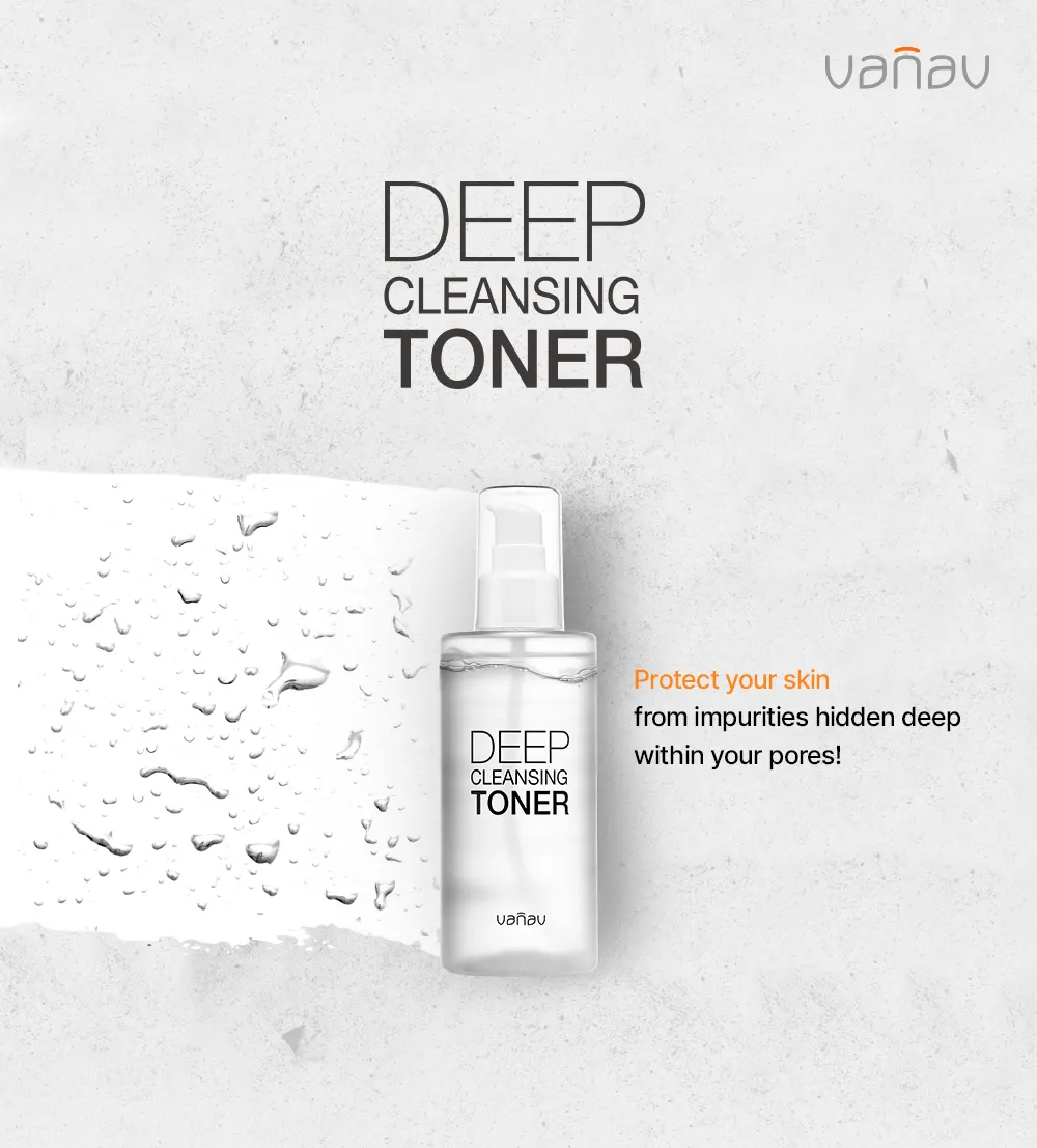 VANAV Deep Cleansing Toner1 Korea Beauty For You
