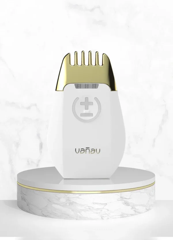 VANAV Time Machine Golden Brush, Galvanic Scalp Ion Massager
