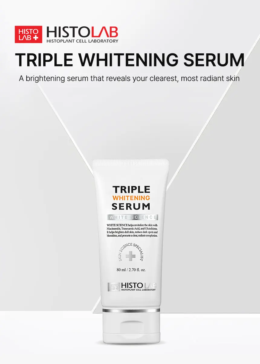 HISTOLAB White Science Triple Whitening Serum 80ml Korea Beauty For You Brightening Serum, HISTOLAB Triple Whitening Serum 80ml