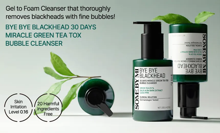 Miracle Green Tea Tox Bubble Cleanser1 Korea Beauty For You