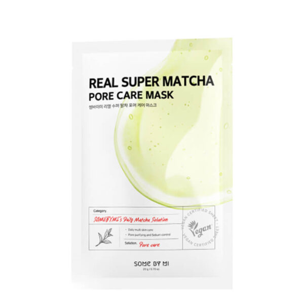 220103 thum Real Super Matcha Pore Care Mask 1 Korea Beauty For You