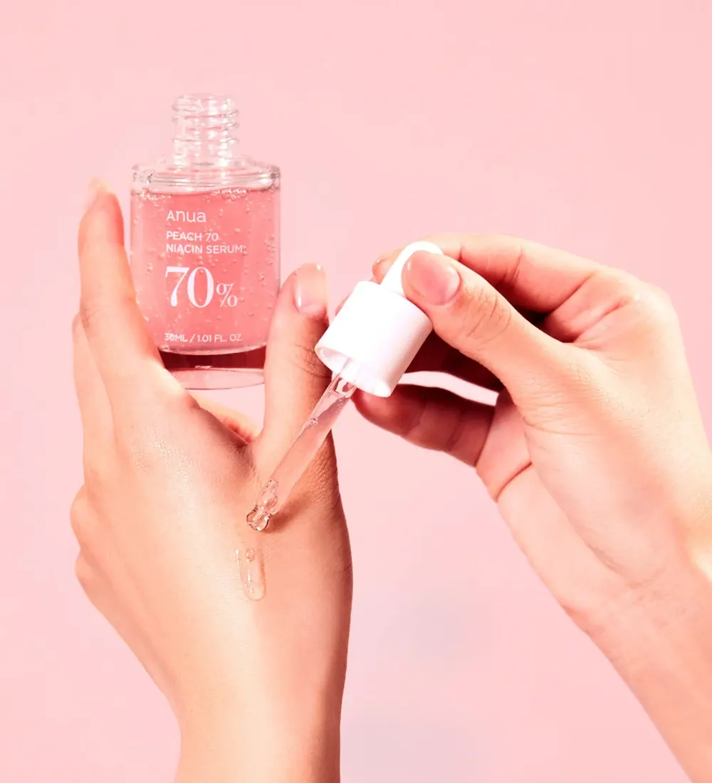 Best luminous serum, ANUA Peach 70% Niacinamide Serum 30ml