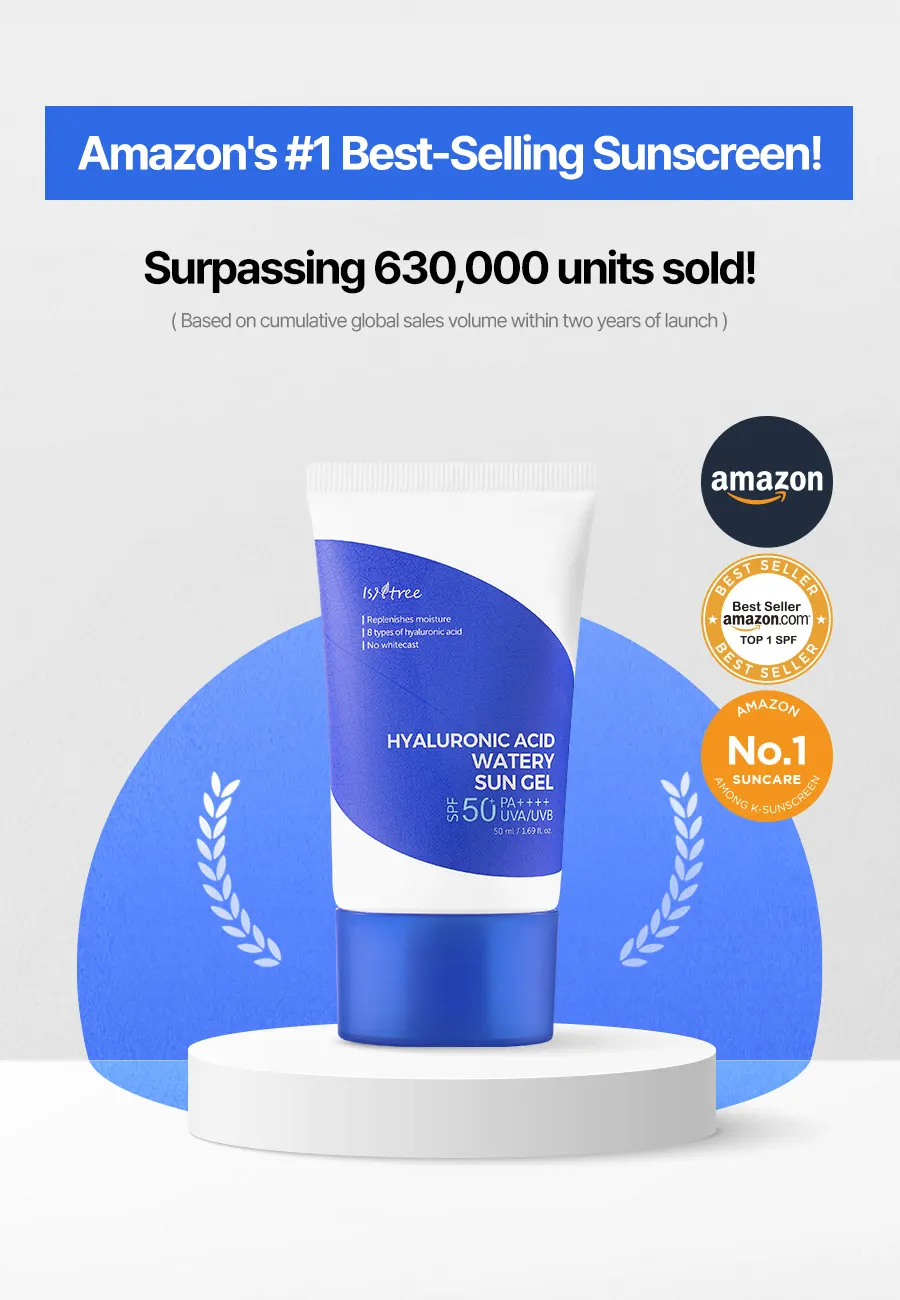 Gel sunscreen, Isntree Hyaluronic Acid Watery Sun Gel 50ml