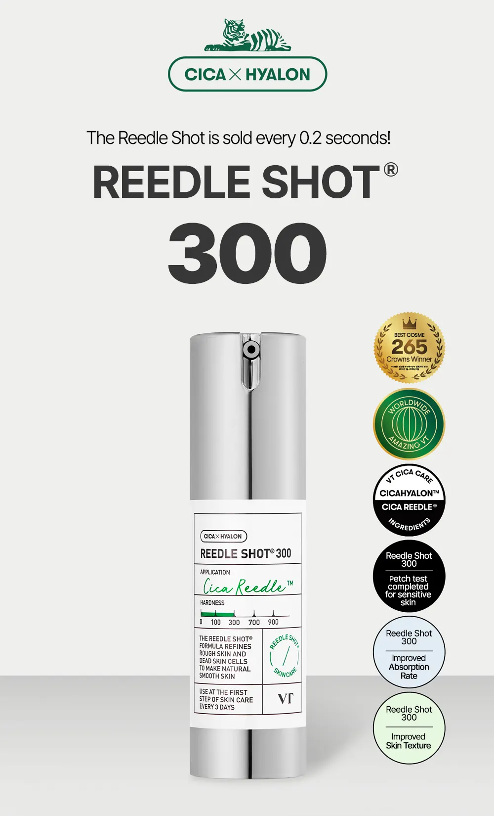 Reedle shot 300, VT COSMETICS Reedle Shot 300 Essence 30mL