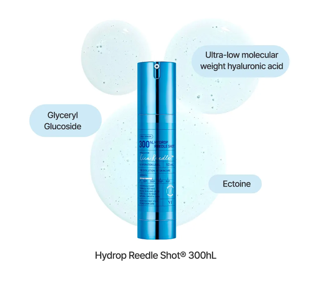 VT COSMETICS Hydrop Reedle Shot 300hL 50ml Korea Beauty For You VT COSMETICS Hydrop Reedle Shot 300hL 50ml