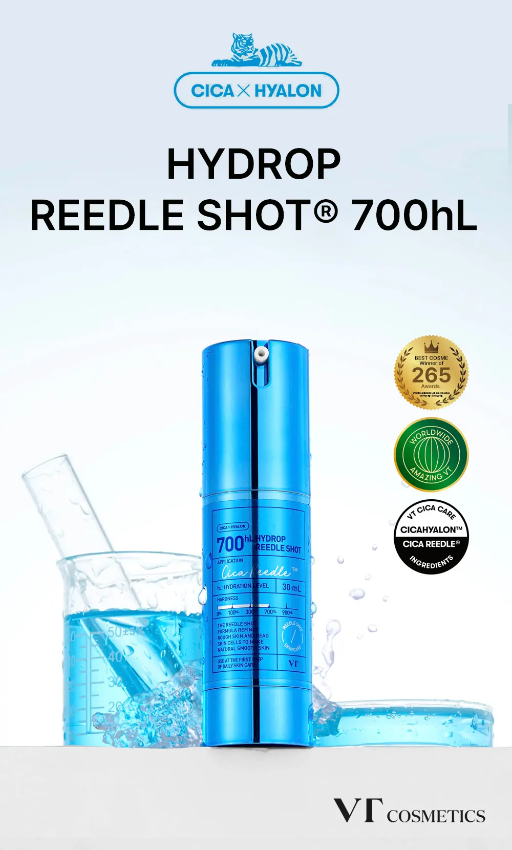 VT COSMETICS Hydrop Reedle Shot 700hL 30ml