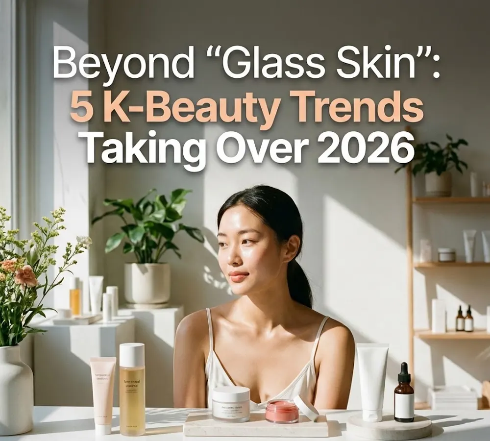 Beyond "Glass Skin": 5 K-Beauty Trends Taking Over 2026