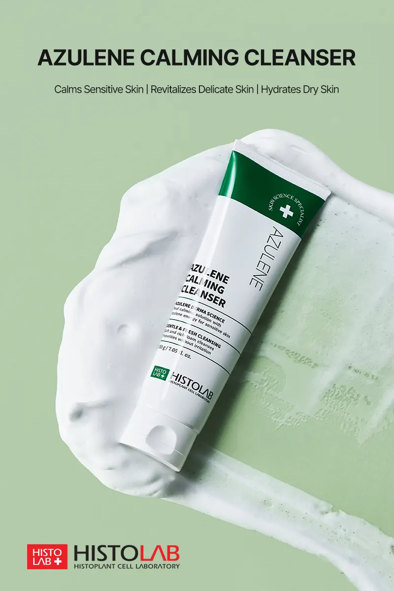 Calming Face Wash, HISTOLAB Azulene Calming Cleanser 200g