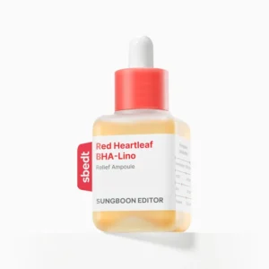 SUNGBOON EDITOR Red Heartleaf BHA-Lino Relief Ampoule 40ml