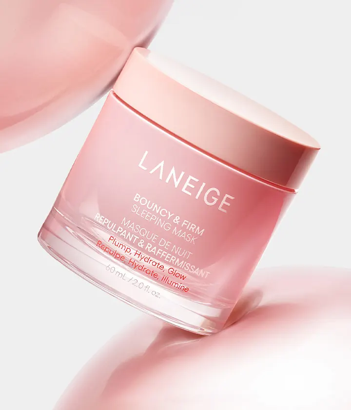LANEIGE Bouncy & Firm Sleeping Mask 60ml, Overnight Firming Mask Korea Beauty For You Leave on Mask, LANEIGE Bouncy & Firm Sleeping Mask