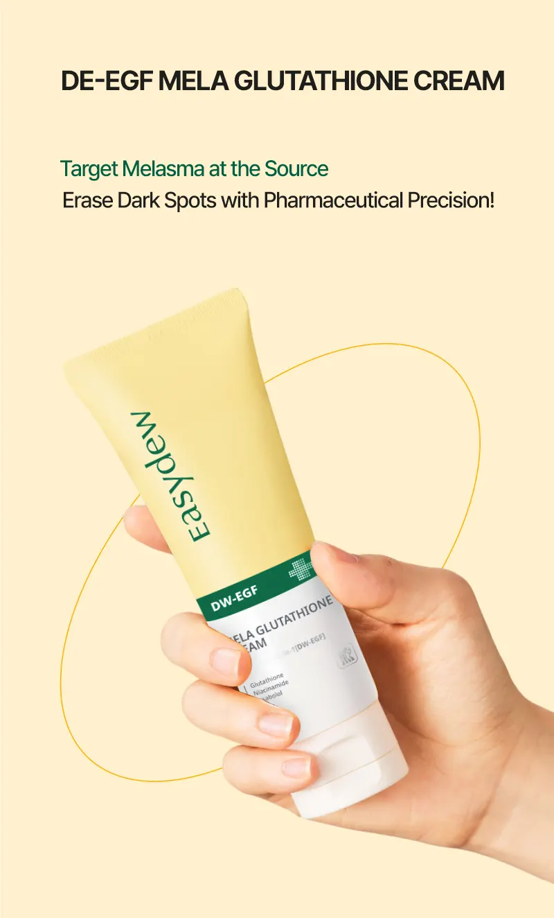 Melasma Treatment, Easydew DW EGF Mela Glutathione Cream