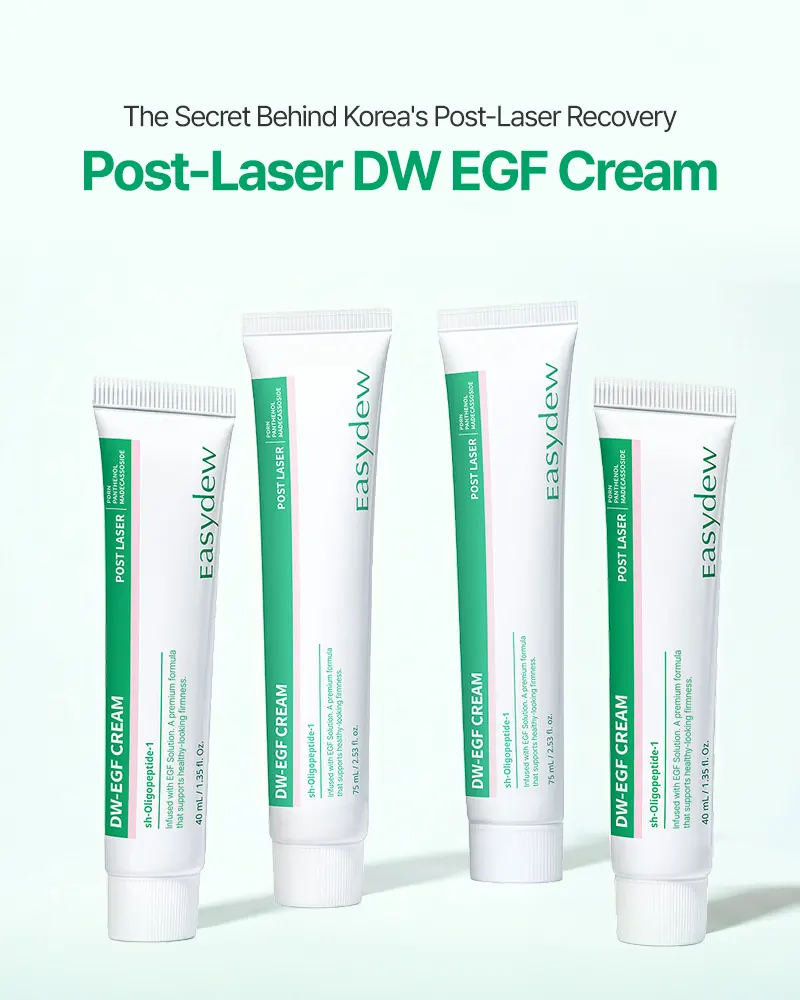 EASYDEW Post-Laser DW EGF Cream 40ml Korea Beauty For You Recovery Cream, EASYDEW Post Laser DW EGF Cream 40ml