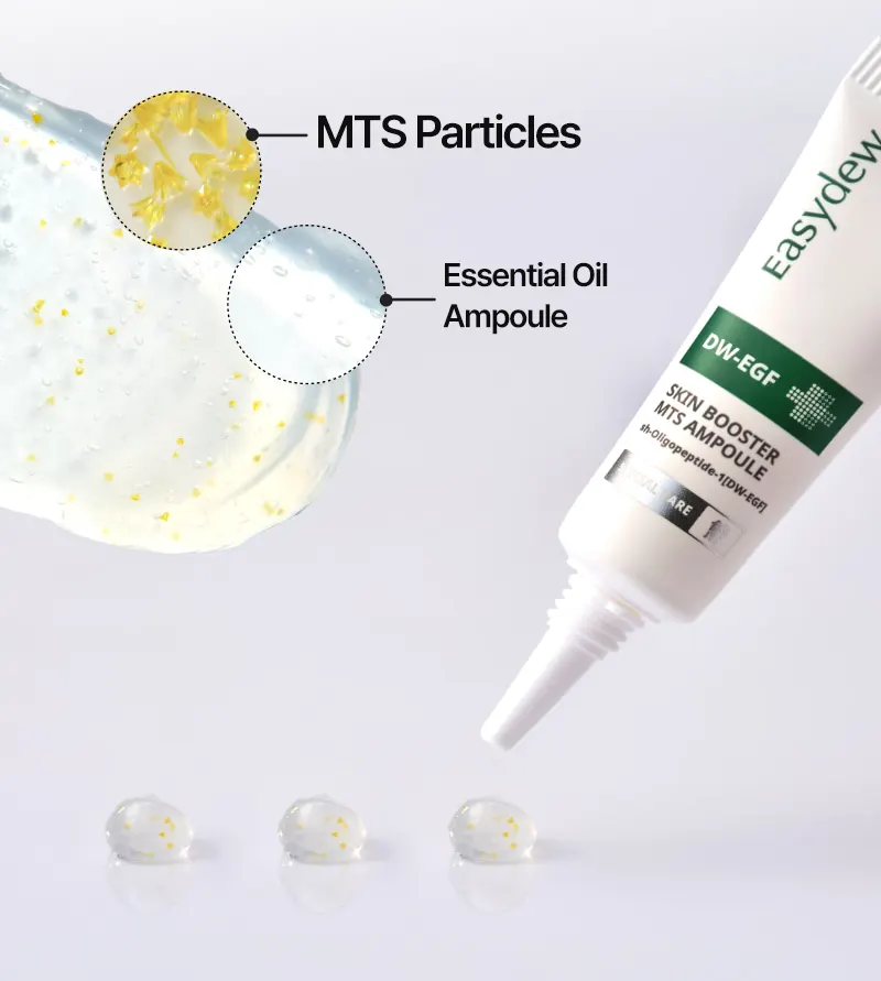 EASYDEW DW-EGF Skin Booster MTS Ampoule 3.5ml Korea Beauty For You Microneedling serum, EASYDEW Skin Booster MTS Ampoule 3.5ml