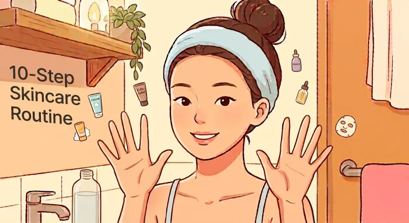 10-Step Skincare Routine Korea Beauty For You 10 Step Skincare Routine Korea Beauty For You