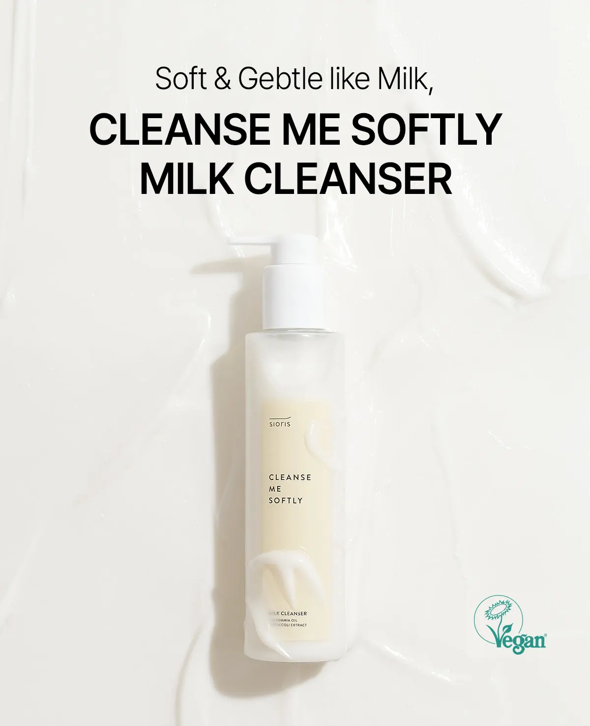 SIORIS Cleanse Me Softly Milk Cleanser 200ml