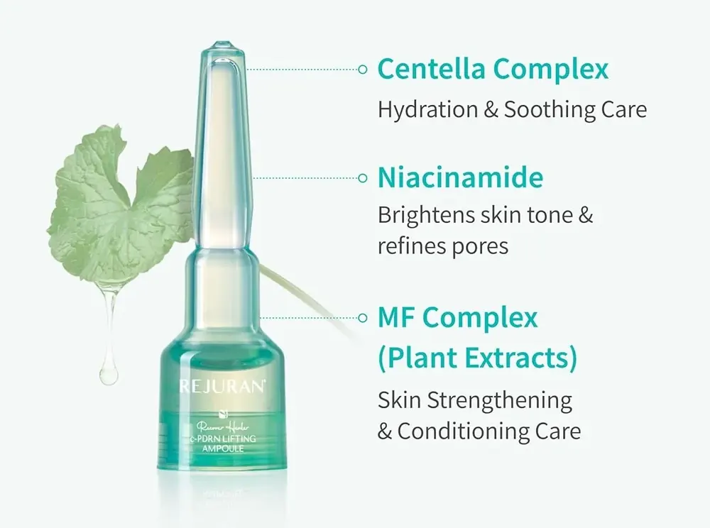 REJURAN Recover c-PDRN® Lifting Ampoule 14 Ampoules x 2ml (0.06 fl oz) Korea Beauty For You Rejuran Ampoule Recover c-PDRN Lifting Treatment (2ml x 14)