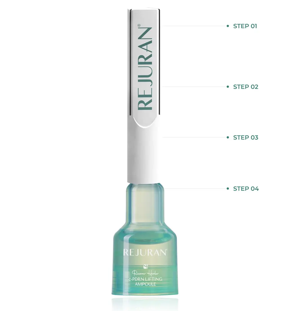 REJURAN Recover c-PDRN® Lifting Ampoule 14 Ampoules x 2ml (0.06 fl oz) Korea Beauty For You Recover c PDRN Lifting Ampoule05 Korea Beauty For You