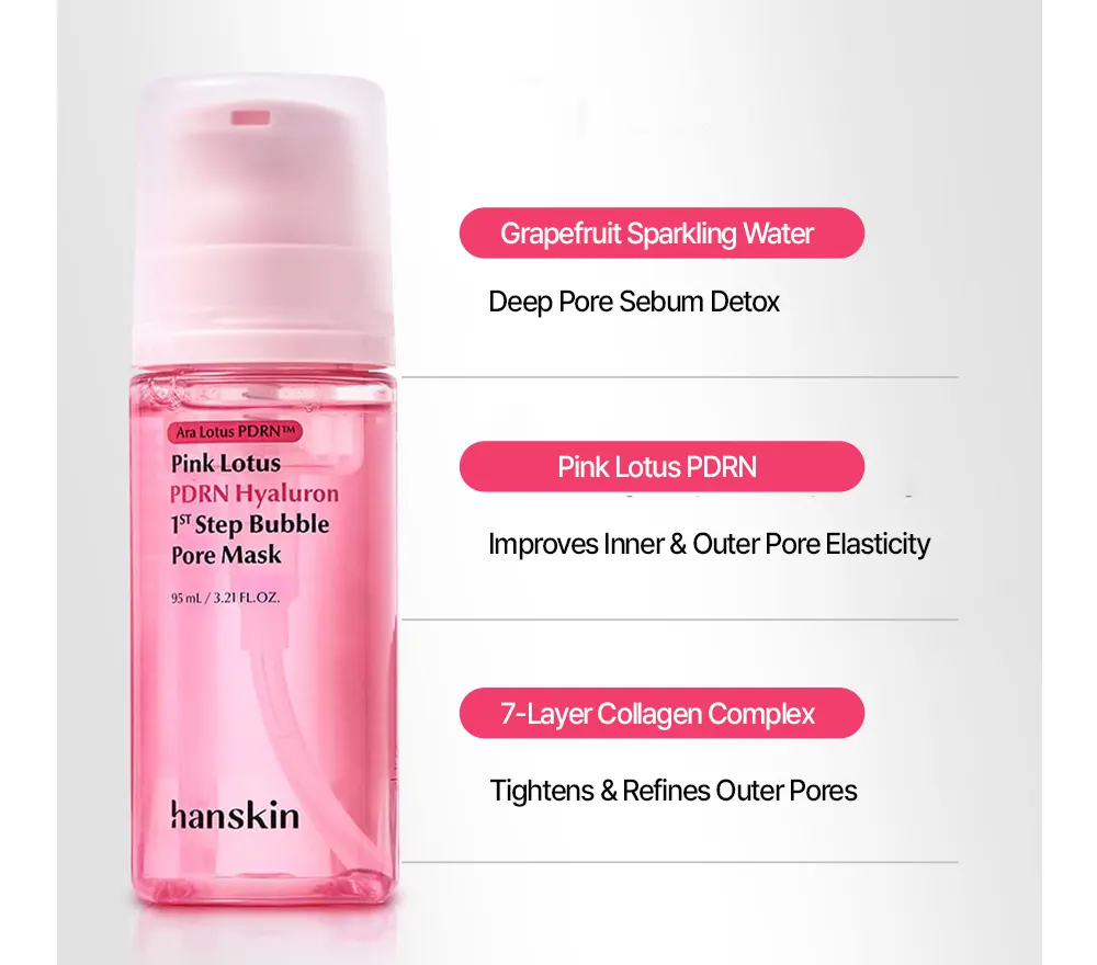 PDRN Hyaluron Bubble Pore Mask032 Korea Beauty For You