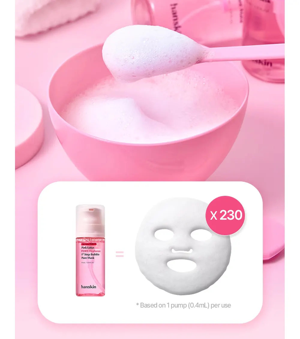 PDRN Hyaluron Bubble Pore Mask7 Korea Beauty For You