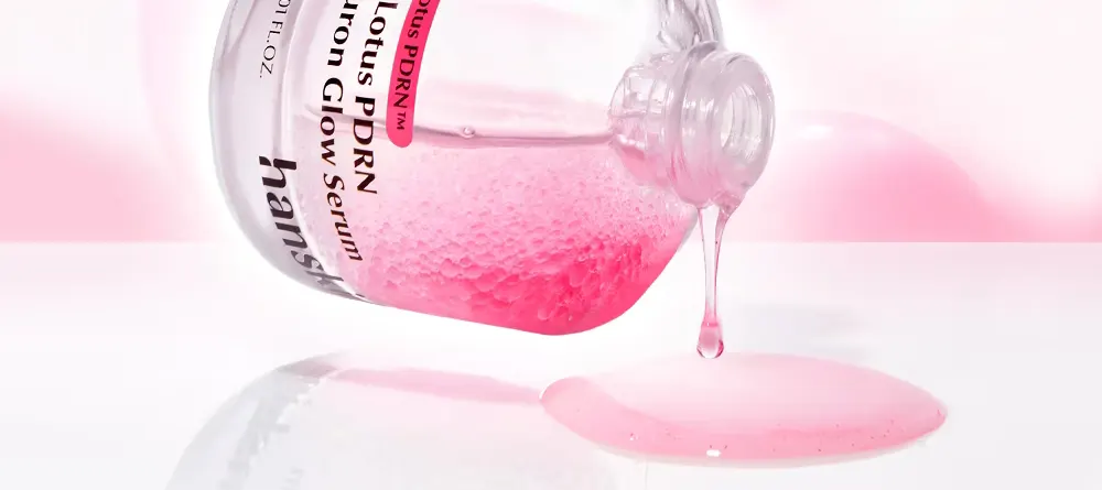 HANSKIN Pink Lotus PDRN Hyaluron Glow Serum 30ml Korea Beauty For You Pink Lotus PDRN Hyaluron Glow Serum06 Korea Beauty For You