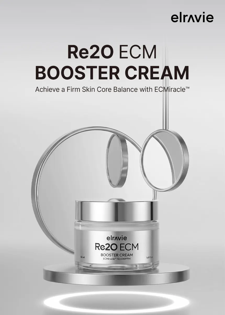 ELRAVIE Re2O ECM BOOSTER CREAM 50ml Korea Beauty For You ELRAVIE Re2O ECM BOOSTER CREAM 50ml