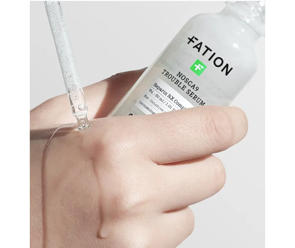 FATION NOSCA9 Trouble Serum 30ml / 1.01 fl. Oz. Korea Beauty For You NOSCA9 Trouble Serum3 Korea Beauty For You